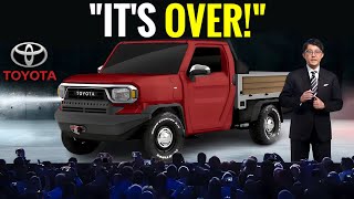 Toyota CEO unveils NEW $10,000 Pickup Truck and leaves GM and FORD shocked! #evs #evnews #evcars