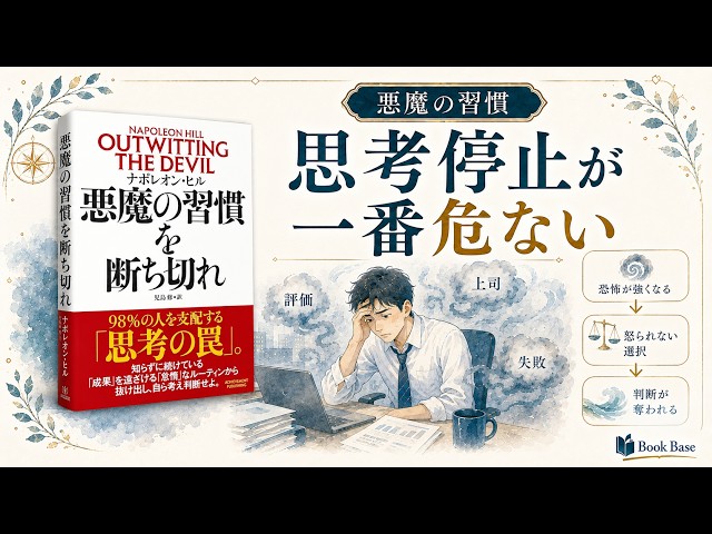要約】悪魔の習慣を断ち切れ｜98%の人を支配する