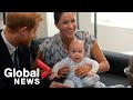 Meghan Markle, Prince Harry bring baby Archie to meet Tutu on Africa royal tour
