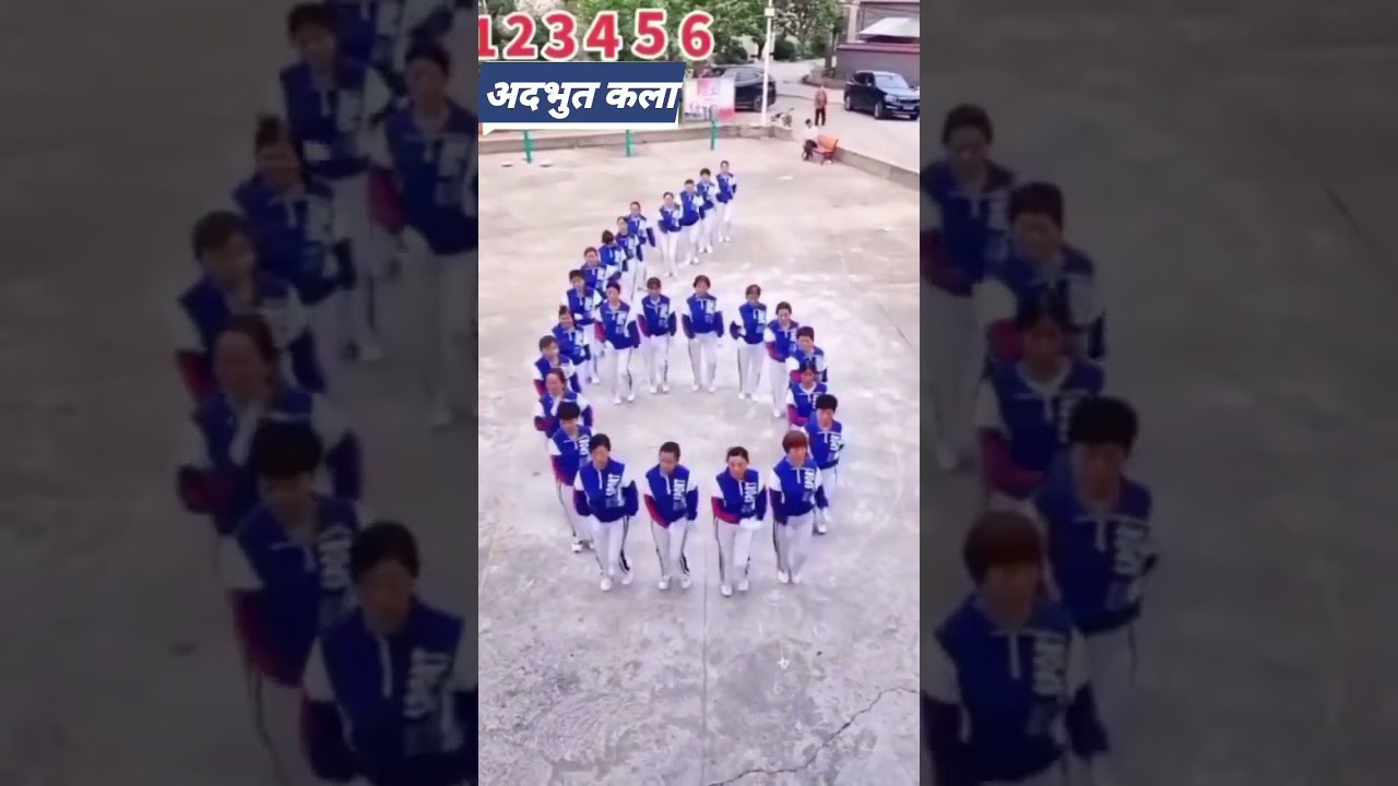 Incredible...👌👌Little movement and change the number (1 to 10 )👍👌 awesome art.very nice performance