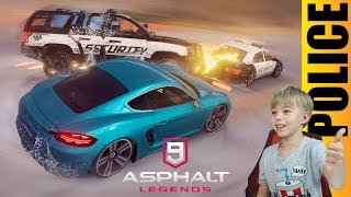 картинка: КОПЫ В ГОРОДЕ! 😱 Asphalt 9 - ПОЛИЦИЯ НАС НЕ ДОГОНИТ!