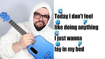 THE LAZY SONG - BRUNO MARS | Ukulele Cover & Play Along