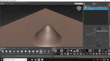 Mudbox 03 22 Sculpt Tool   Amplify