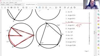 Inscribed Angles