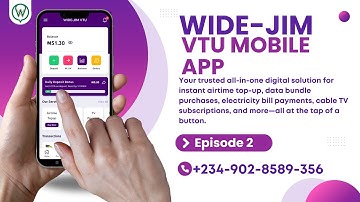 Episode 2: How to Fund Your Wallet & Use Services on Wide-Jim VTU App