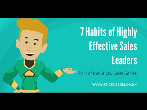 FREE Sales Training Video: 7 Habits of Highly Effective Sales Leaders ...
