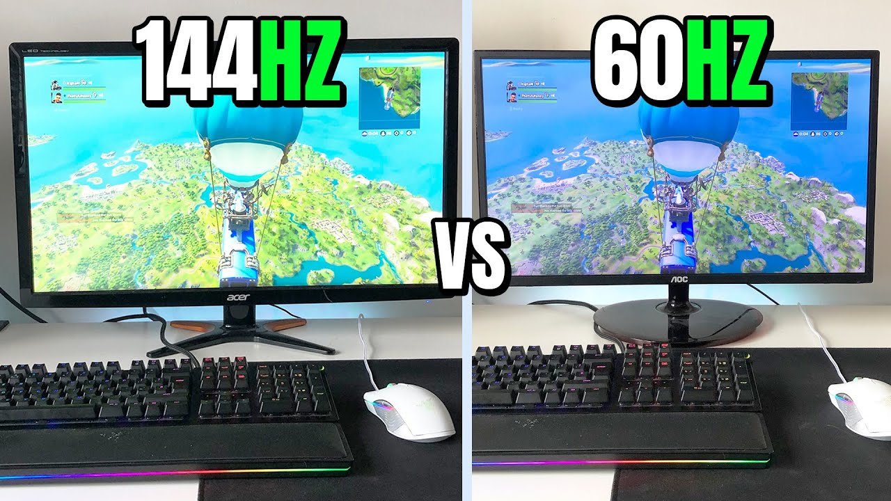 Разница 60 и 144. 60 Vs 144 Hz. Монитор Лос 60 Герц. 60 Герц 144 Герц 240 Герц. 60гц vs 144гц.