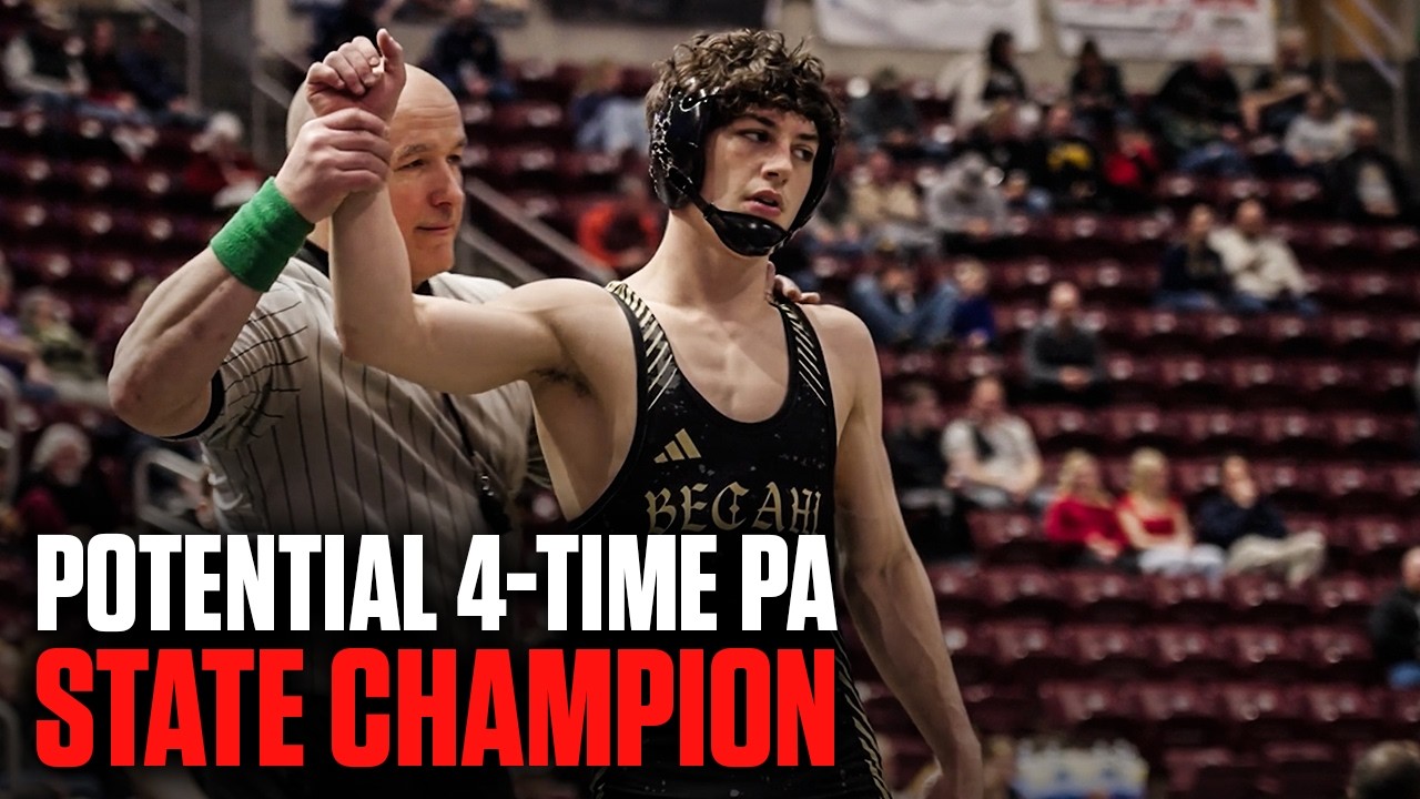 Keanu Dillard's First Round Match At 2026 PIAA States!