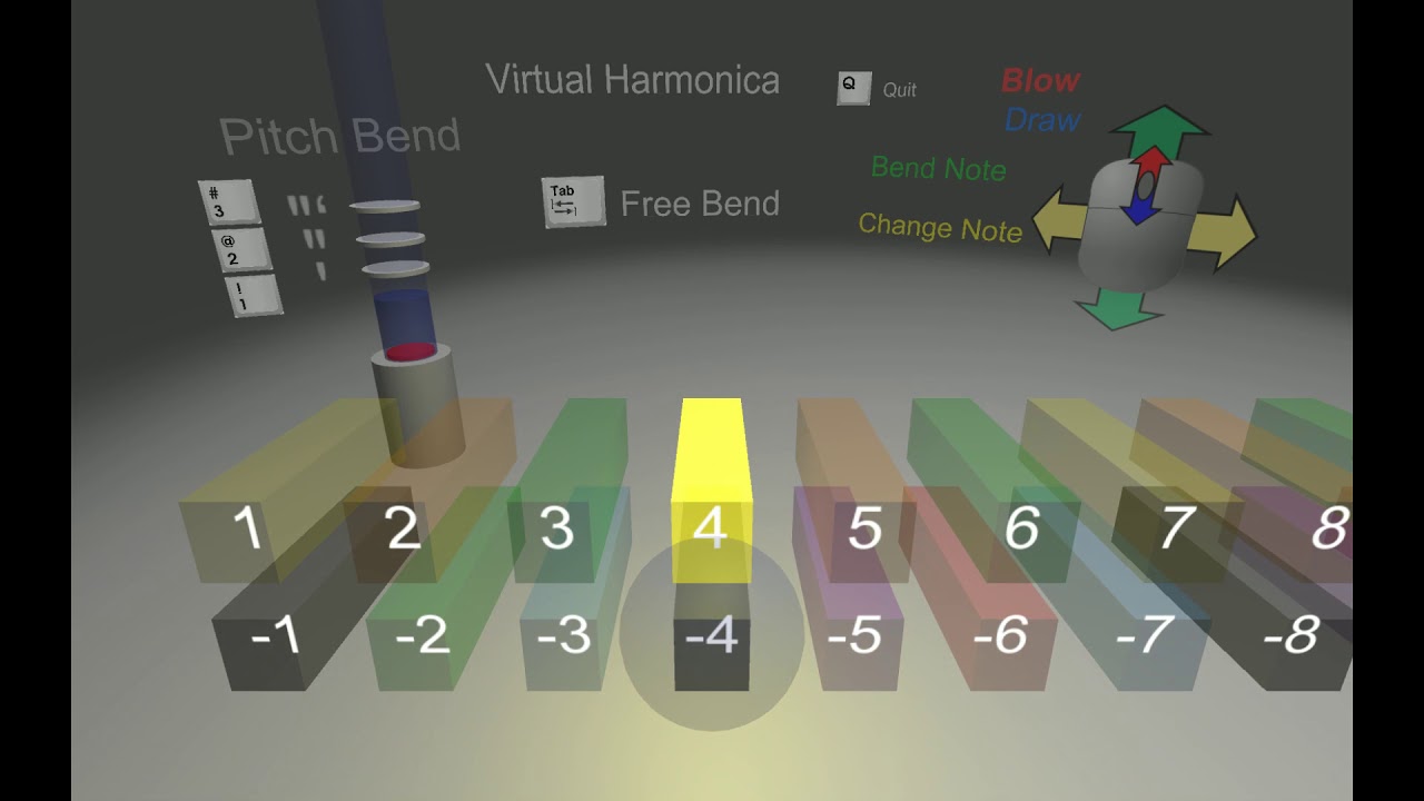 Virtual Harmonica Demo YouTube