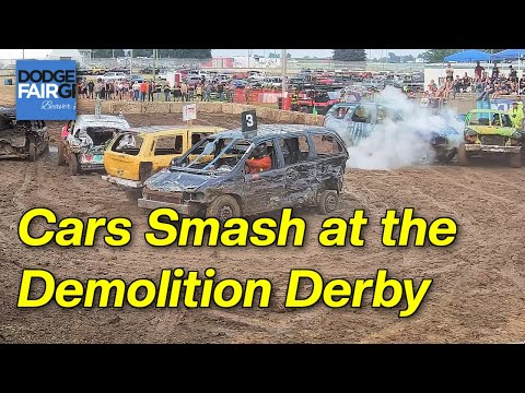 Unbelievable Crashes at the Demolition Derby