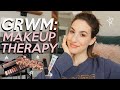 Get Ready With Me: MAKEUP THERAPY To Cure SAD FEELZ | Jamie Paige