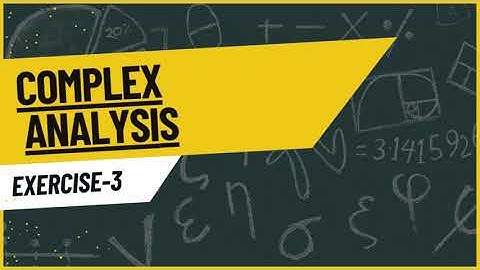 Applied mathematics(complex analysis ) Part-01
