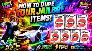 How to Dupe in Roblox Jailbreak! (2026)