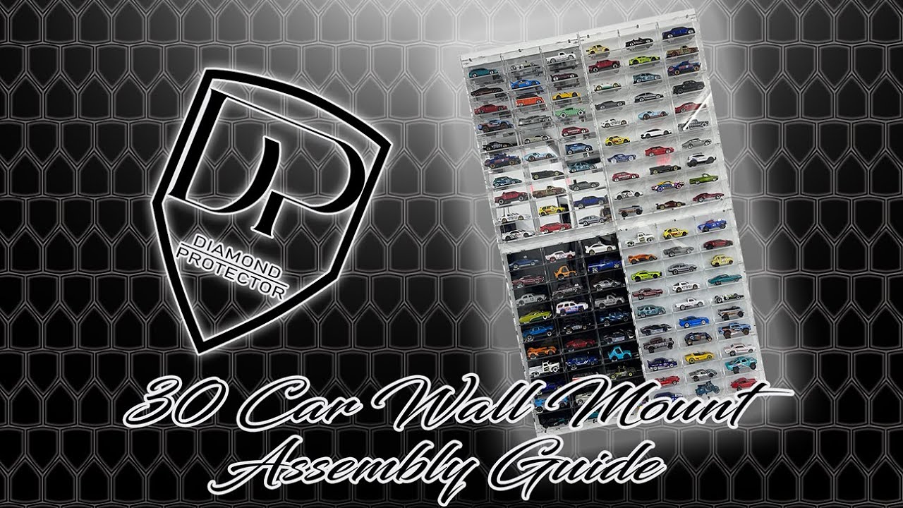 How to Assemble | Diamond Protector 30 Car Wall Mount Display | Step-by-Step Guide