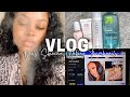 VLOG : HOW I MAKE MY VIDEO THUMBNAILS | NEW NAILS | QUICK SKINCARE | VERY CHILL VLOG