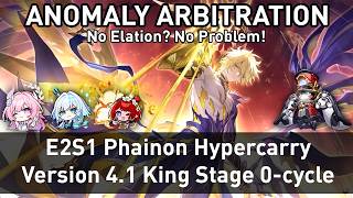 E2S1 Phainon Hypercarry | Anomaly Arbitration King in Check 0-cycle | Honkai: Star Rail 4.1