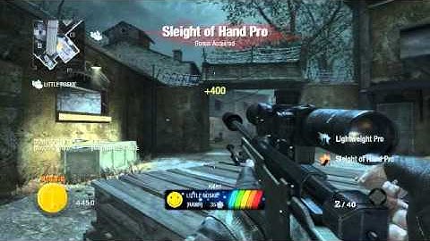 Call of Duty: Black Ops - SHARPSHOOTER L96A1 SUPPRESSED COLLATERAL !!!