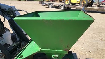 SKID STEER BROADCAST SEEDER/SPREADER For Sale