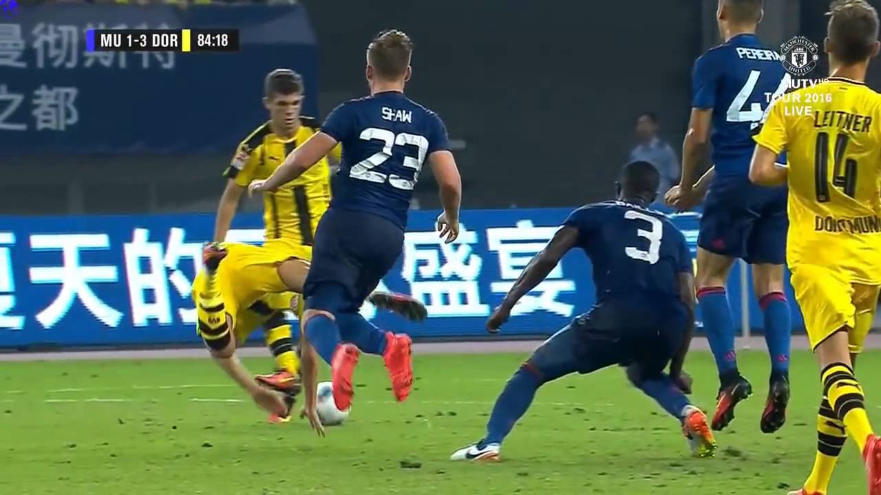 Emre Mor DEBUT Vs Manchester United HD 720p 22072016