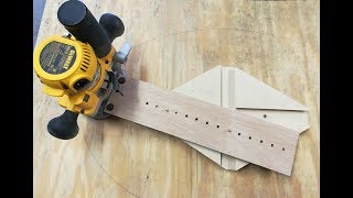 Simple Oval Router Jig