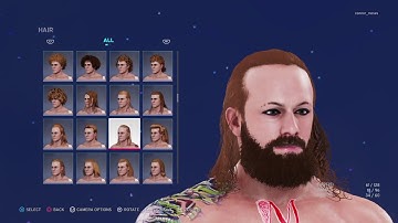 WWE 2K20 create a superstar  creating another attire for Jackson Shaw very colourfull attire