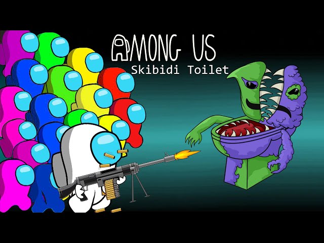 Among Us vs Skibidi Toilet  Animated Gameplay 