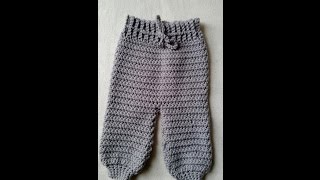 Häkelhose - Lange Hose für Babys und Neugeborene by BerlinCrochet