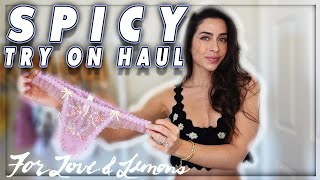 For Love Lemons Lingerie Try On Haul