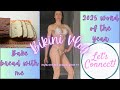 Bikini competitor | Low carb bread! | 2025 word of the year | Weight gain
