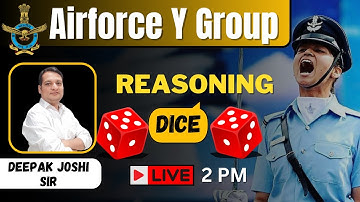 Dice Reasoning Tricks | Airforce Y Group | सिर्फ 1 ही Trick से सारे प्रश्न Solve