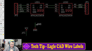 Eagle CAD Tech Tip - Using Wiring Labels