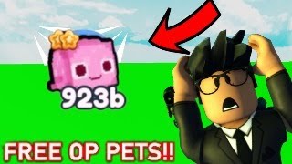 GETTING OP PETS FOR FREE IN PET SIM X