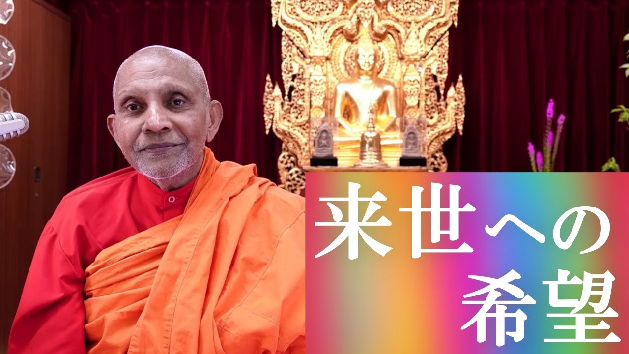 来世への希望が叶う　智慧を育てる人だけの特権｜スマナサーラ長老の切り抜き法話（初期仏教Q&A）#四聖諦 #輪廻転生 #死後 #jtba