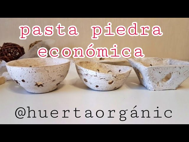 Pasta piedra para manualidades - SeComoComprar