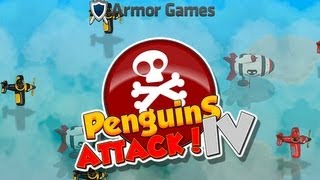 Penguins Attack 4 - Armor Games Gameplay by Magicolo