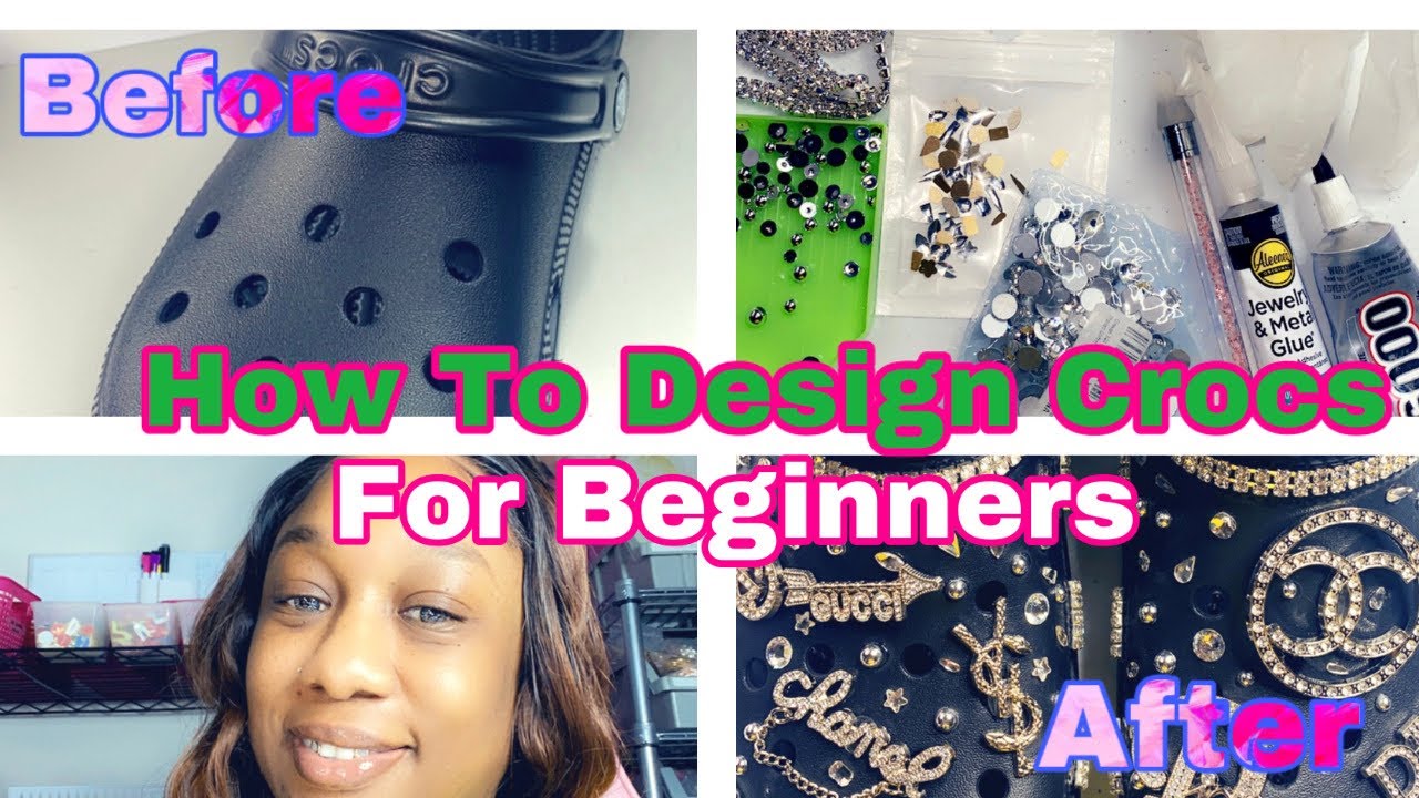 How To Make & Design Custom Crocs For Beginners (talk thru) 