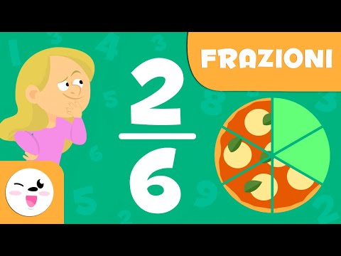 Frazioni per bambini 
