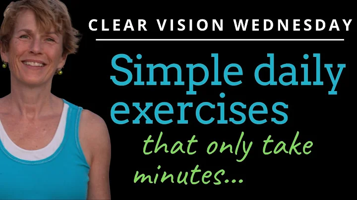 Simple daily exercises that only take minutes...