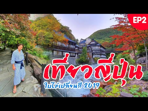 เที่ยวญี่ปุ่นใบไม้เปลี่ยนสี 2020 ไม่ได้ไป ไป 2019 Takaragawa Onsen Japan Autumn EP.2