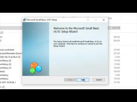 SMALL BASIC INSTALLATION 4 young learners.