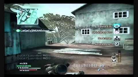 MW3 Wii Tips: Sniping and Quickscoping w/Gameplay