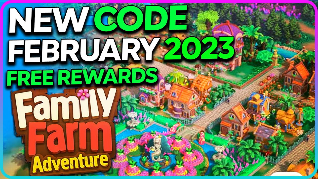 Family Farm Adventure Unendlich Energie Code Family Farm Adventure Gift Codes NEW Code 2023 - YouTube