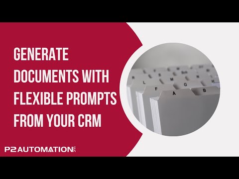 Generate Documents with Flexible Prompts from your CRM