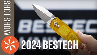 New Bestech Knives at SHOT Show 2024  KnifeCenter.com