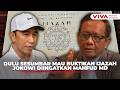 Mahfud MD Sentil Konsistensi Ucapan Jokowi soal Kehadiran di Pengadilan