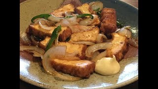 「厚揚げしょうが焼」作り方