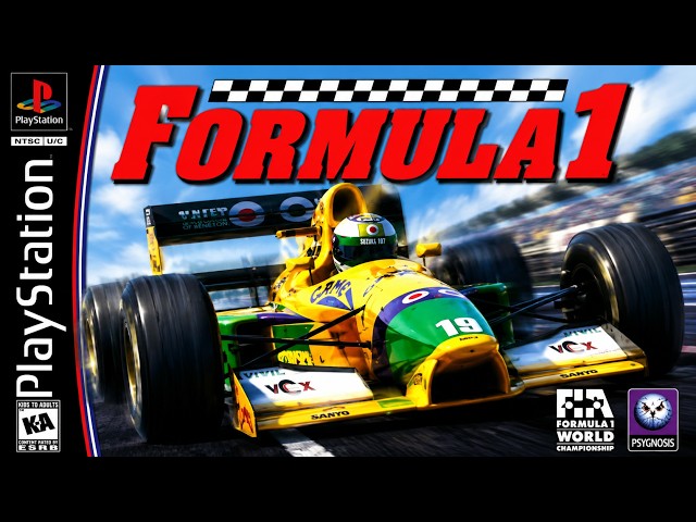 F1 95 with Ultra-Improved Graphics - Championship on Hard Mode