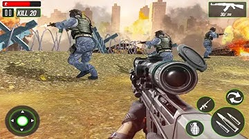 FPS Military Commando Shooting Game - FPS Shooting Games - Android Android GamePlay