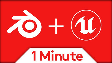 Blender to Unreal Engine Workflow | 1 Minute GameDev