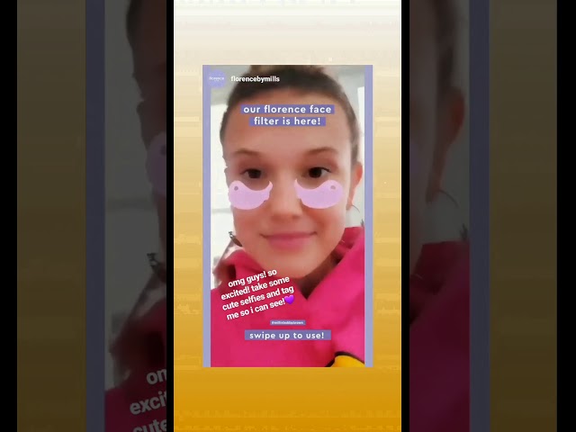 Millie Bobby Brown live stream November 20, 2019